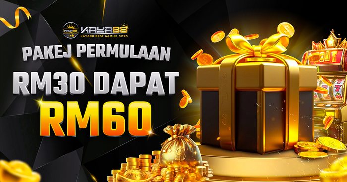Starter Package banner: deposit RM30 and play with RM60 at KAYA88